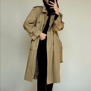 Burberry oversized trench